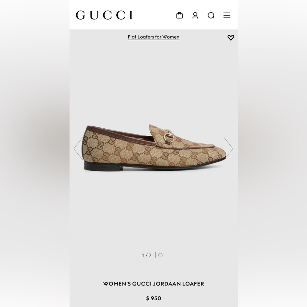 Gucci Jordaan Loafers